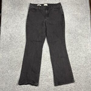 Universal‎ High Rise Bootcut Jeans Womens 18/34R Black Denim